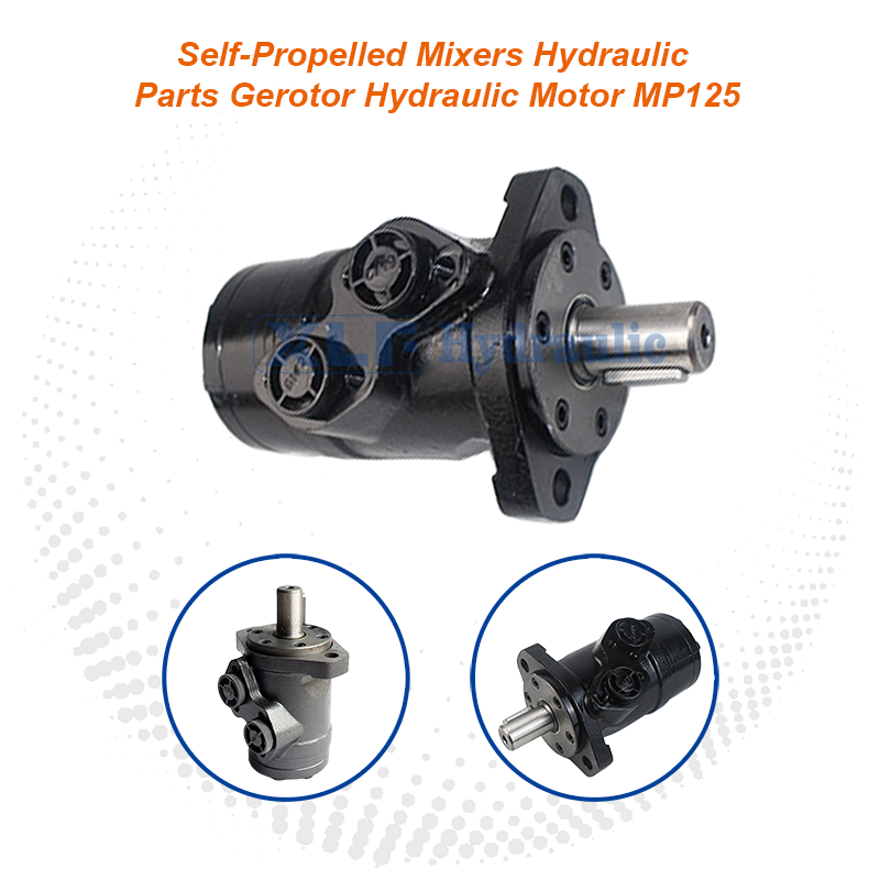 MP125 Gerotor Hydraulic Motor - Low Speed High Torque For Self-Propelled Mixers | CE