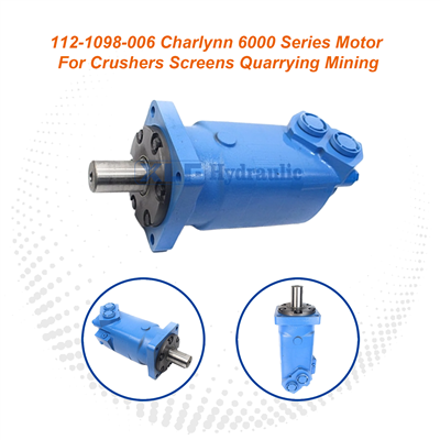 112-1098-006 Charlynn 6000 Series Hydraulic Motor | Crushers Screens Quarrying Mining