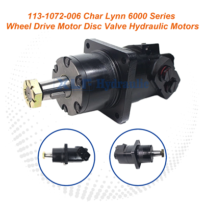 113-1072-006 Char Lynn 6000 Series Wheel Drive Motor Disc Valve Hydraulic Motor