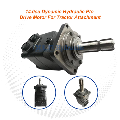 14.0cu Dynamic Hydraulic PTO Drive Motor For Tractor Attachment