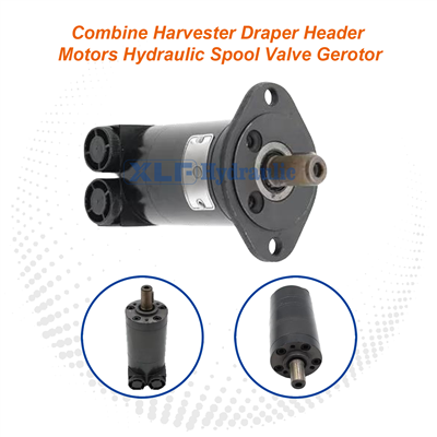 Combine Harvester Hydraulic Spool Valve | Gerotor Draper Header Motors