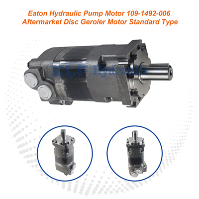 Eaton 109-1492-006 Hydraulic Pump Motor - Aftermarket Disc Geroler Standard Type