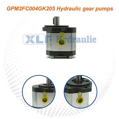 GPM 2FC004GK205 Hydraulic Axial Duplex Piston Pumps for Crawler Bulldozers