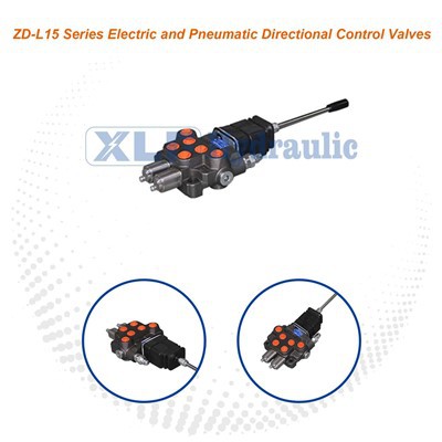 ZD-L15 Series Hydraulic Monoblock Solenoid Control Valve For Excavators