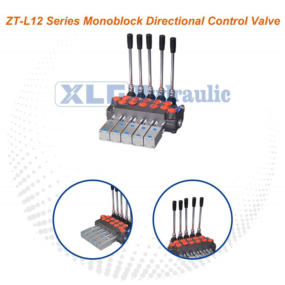 ZT-L12 Series Electric and Pneumatic Double Acting Spool Valve For Agricultural Machinery